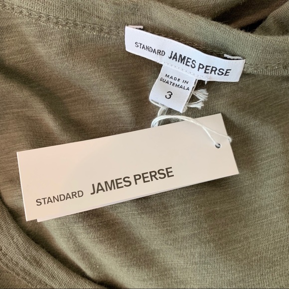 James Perse Short Sleeve Blouson T-Shirt Dress L - Picture 9 of 15